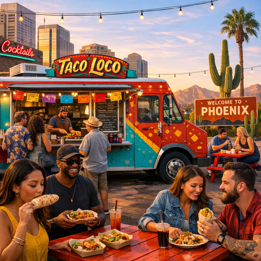 Exploring Phoenix’s Dynamic Food Scene: New Restaurants and Food Trucks to Savor