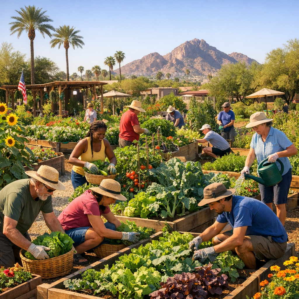 Cultivating Community: The Growth of Urban Gardens in Phoenix