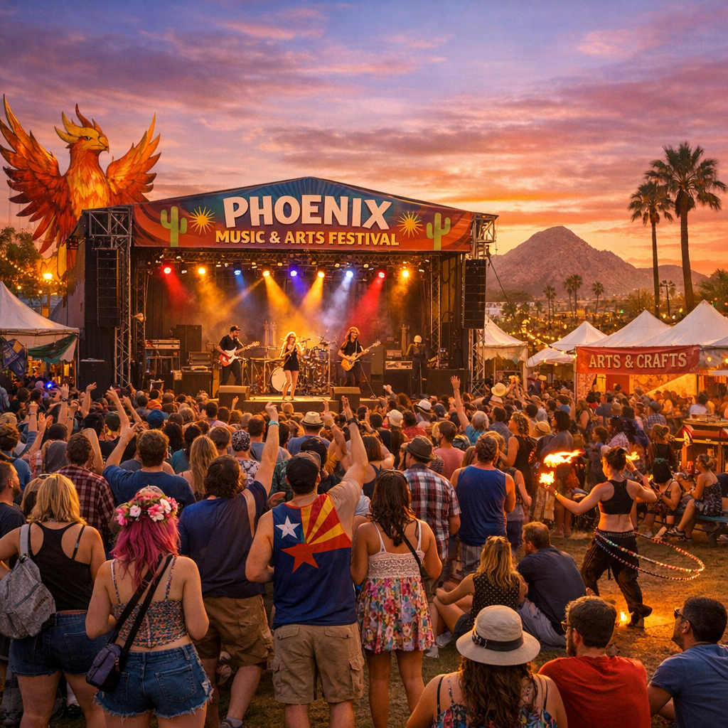 Exploring Phoenix’s Vibrant Music and Arts Festivals