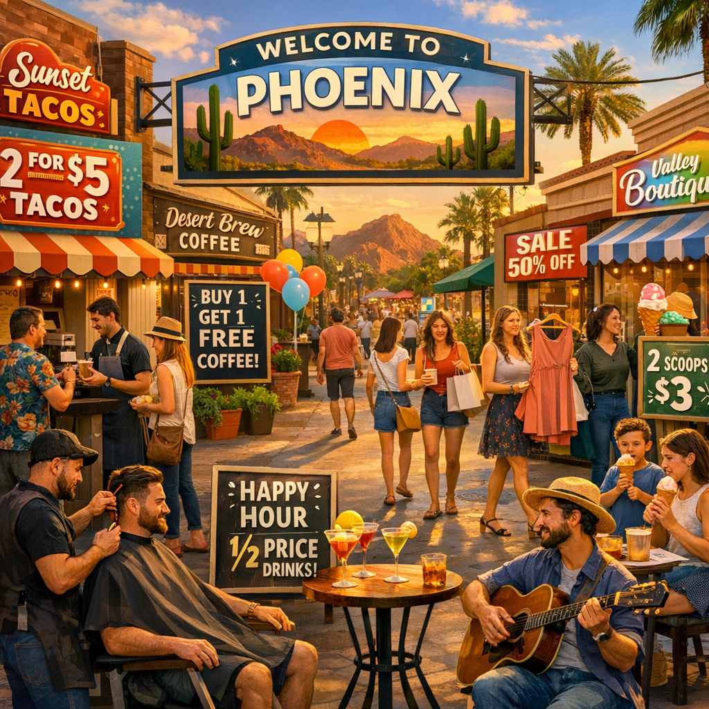 Discover Exclusive Deals from Phoenix’s Local Businesses