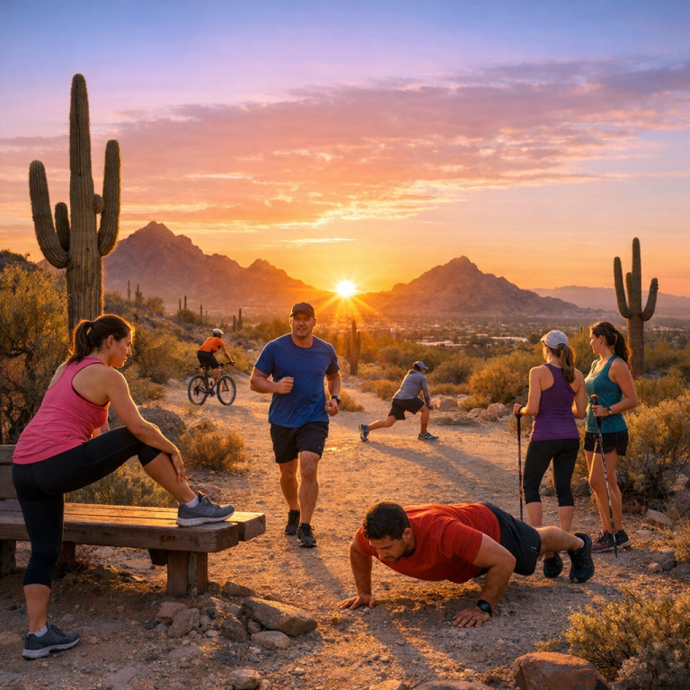 Integrating Movement, Mind, and Community: A Phoenix Guide to Fitness & Mental Wellness
